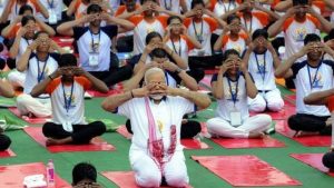 Indian Prime Minister Modi is also a yoga enthusiast
